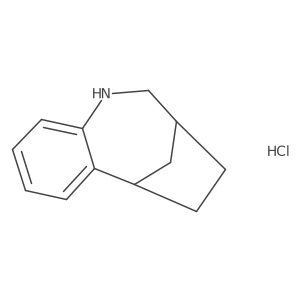 8-Azatricyclo[8.2.1.02,7]trideca-2,4,6-triene;hydrochloride Structure