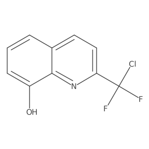 2-(Chlorodifluoromethyl)quinolin-8-ol结构式
