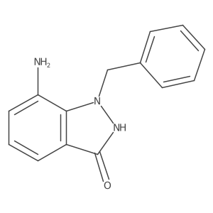 7-amino-1-benzyl-1,2-dihydro-3H-indazol-3-one Structure