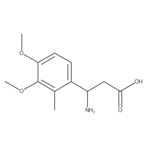 I(2)-Amino-3,4-dimethoxy-2-methylbenzenepropanoic acid Structure