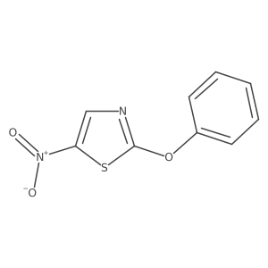 5-Nitro-2-phenoxy-1,3-thiazole结构式