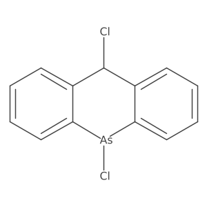 5,10-Dichloro-5,10-dihydroacridarsine Structure