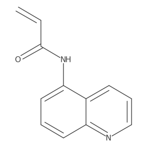 N-(quinolin-5-yl)acrylamide Structure
