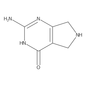 2-Amino-6,7-dihydro-5H-pyrrolo[3,4-d]pyrimidin-4-ol Structure