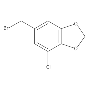 6-(Bromomethyl)-4-chloro-1,3-dioxaindane Structure