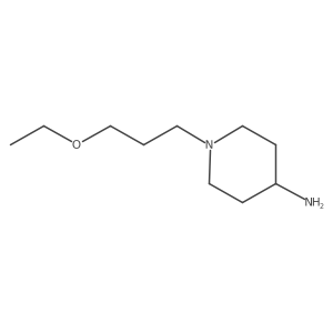 1-(3-Ethoxypropyl)piperidin-4-amine结构式
