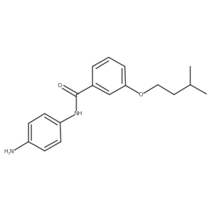 N-(4-Aminophenyl)-3-(isopentyloxy)benzamide Structure