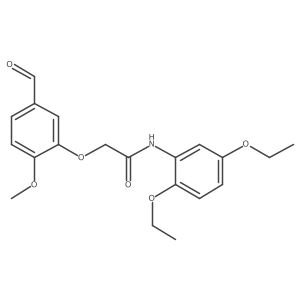 N-(2,5-diethoxyphenyl)-2-(5-formyl-2-methoxyphenoxy)acetamide结构式