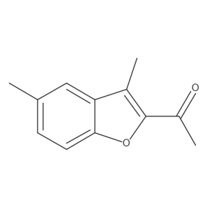 1-(3,5-Dimethyl-1-benzofuran-2-yl)ethanone Structure