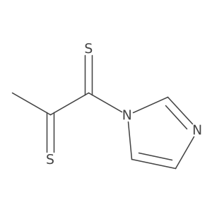 1-(1H-imidazol-1-yl)propane-1,2-dithione Structure