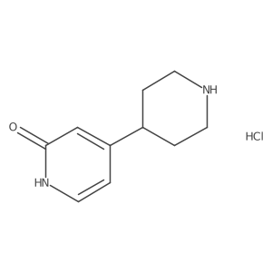 4-(Piperidin-4-yl)pyridin-2-ol hydrochloride Structure