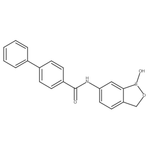 N-(1,3-dihydro-1-hydroxy-2,1-benzoxaborol-6-yl)-4-biphenylcarboxamide Structure