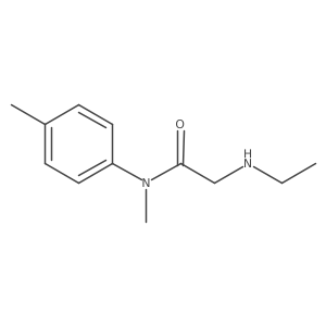 2-(Ethylamino)-N-methyl-N-(p-tolyl)acetamide Structure