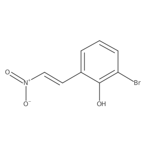 2-Bromo-6-(2-nitroethenyl)phenol结构式