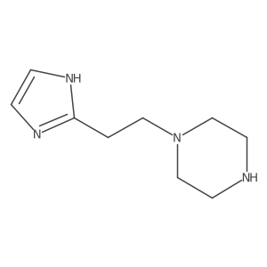 1-[2-(1H-imidazol-2-yl)ethyl]piperazine Structure