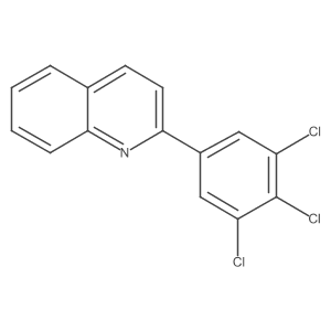 2-(3,4,5-Trichlorophenyl)quinoline结构式