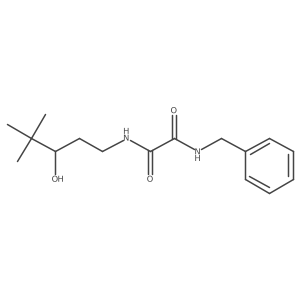 N1-benzyl-N2-(3-hydroxy-4,4-dimethylpentyl)oxalamide Structure