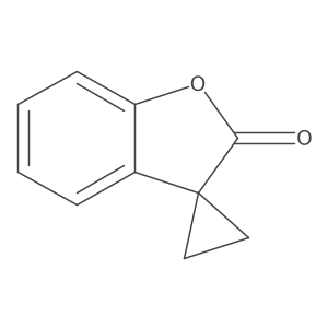 2H-spiro[1-benzofuran-3,1'-cyclopropan]-2-one Structure