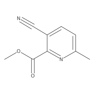 Methyl 3-cyano-6-methylpicolinate Structure