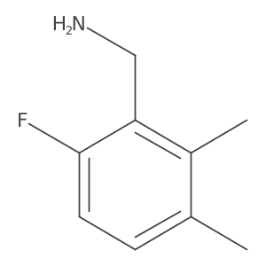 2,3-Dimethyl-6-fluorobenzylamine Structure