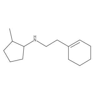 N-[2-(Cyclohex-1-en-1-yl)ethyl]-2-methylcyclopentan-1-amine Structure