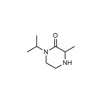 1-Isopropyl-3-methylpiperazin-2-one Structure