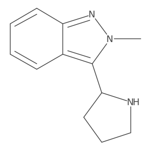 2-methyl-3-(pyrrolidin-2-yl)-2H-indazole Structure