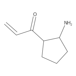 1-(2-Aminocyclopentyl)prop-2-en-1-one Structure