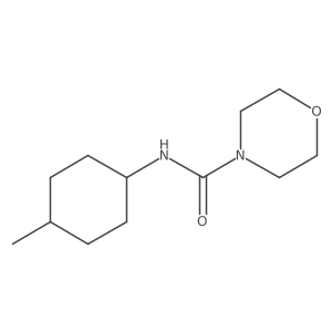 N-[(1R,4r)-4-methylcyclohexyl]morpholine-4-carboxamide结构式