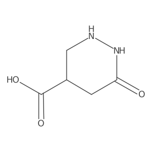 6-Oxo-1,2-diazinane-4-carboxylic acid Structure