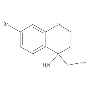 (4-Amino-7-bromochroman-4-yl)methanol结构式