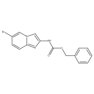 6-Bromo-2-(cbz-amino)imidazo[1,2-A]pyridine Structure