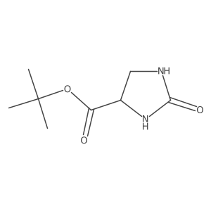 Tert-butyl 2-oxoimidazolidine-4-carboxylate Structure