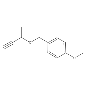 1-(But-3-yn-2-yloxymethyl)-4-methoxybenzene Structure