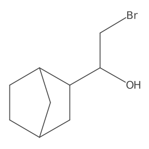 1-{Bicyclo[2.2.1]heptan-2-yl}-2-bromoethan-1-ol结构式