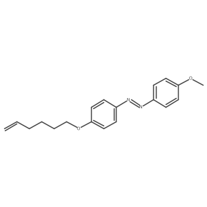 E-(4-Hex-5-enyloxyphenyl)-(4-methoxyphenyl)diazene结构式