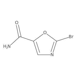 2-Bromooxazole-5-carboxamide结构式