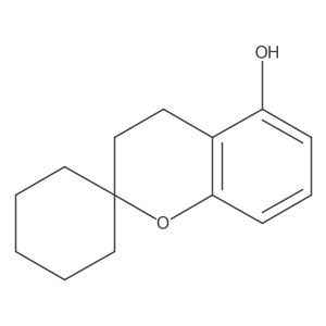 3,4-Dihydrospiro[1-benzopyran-2,1'-cyclohexane]-5-ol Structure