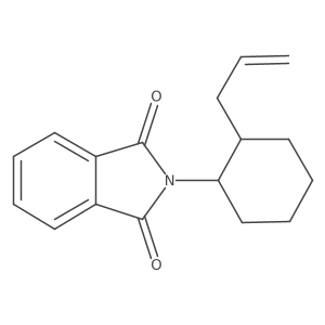 1H-Isoindole-1,3(2H)-dione, 2-[2-(2-propenyl)cyclohexyl]-, trans-结构式