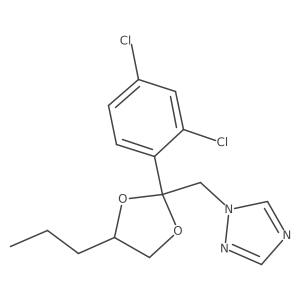 Propiconazole-(phenyl-d3), analytical standard Structure