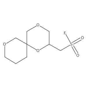 {1,4,8-Trioxaspiro[5.5]undecan-2-yl}methanesulfonyl fluoride结构式