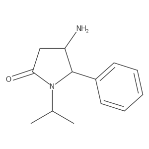 4-Amino-5-phenyl-1-(propan-2-yl)pyrrolidin-2-one Structure