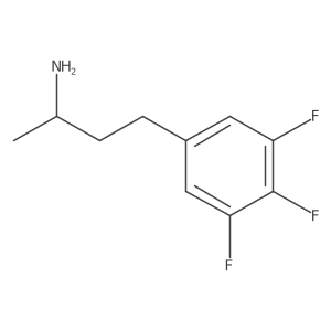 (2S)-4-(3,4,5-trifluorophenyl)butan-2-amine Structure