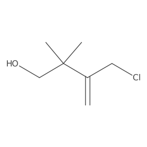 3-(Chloromethyl)-2,2-dimethylbut-3-en-1-ol Structure