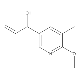 1-(6-Methoxy-5-methylpyridin-3-yl)prop-2-en-1-ol结构式