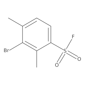 3-Bromo-2,4-dimethylbenzene-1-sulfonyl fluoride Structure