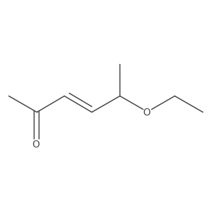 5-Ethoxyhex-3-en-2-one结构式
