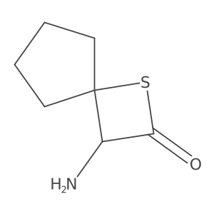 3-Amino-1-thiaspiro[3.4]octan-2-one Structure