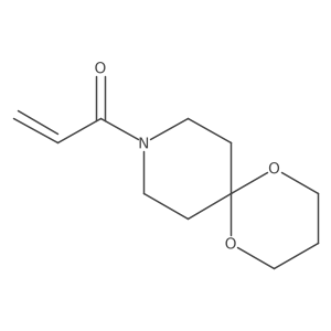 1-{1,5-Dioxa-9-azaspiro[5.5]undecan-9-yl}prop-2-en-1-one Structure