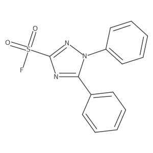 1,5-Diphenyl-1,2,4-triazole-3-sulfonyl fluoride结构式
